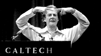 Feynman Lecturing With
His Hands